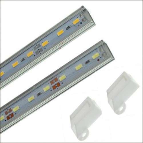 Waterproof 500mm LED Aluminium Rigid Strips 12V. Collections are allowed.