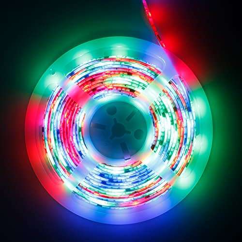 MultiColour LED Strip Lights 5m RGB 220V Complete Turnkey Kit. Collections are allowed.