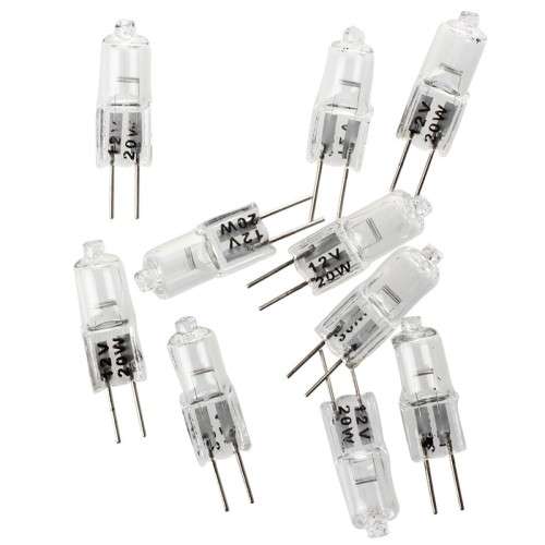 Warm White G4 Halogen Light Bulbs 20W 12V Capsule Lamps. Sold In Multiples of 2. Collection Allowed