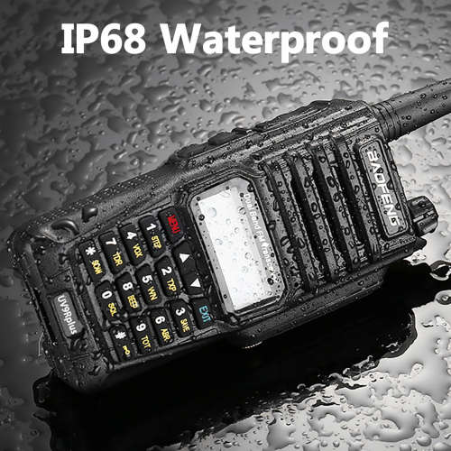 BAOFENG UV-9R Plus Walkie Talkie VHF UHF Dual Band 15W Handheld Two Way Radio. Collections allowed.