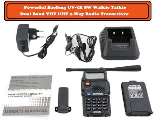 BAOFENG UV-5R Upgrade Walkie Talkie VHF UHF Dual Band Two Way Radio.Transceiver Collections allowed.