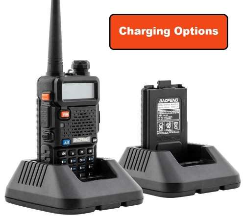 BAOFENG UV-5R Upgrade Walkie Talkie VHF UHF Dual Band Two Way Radio.Transceiver Collections allowed.