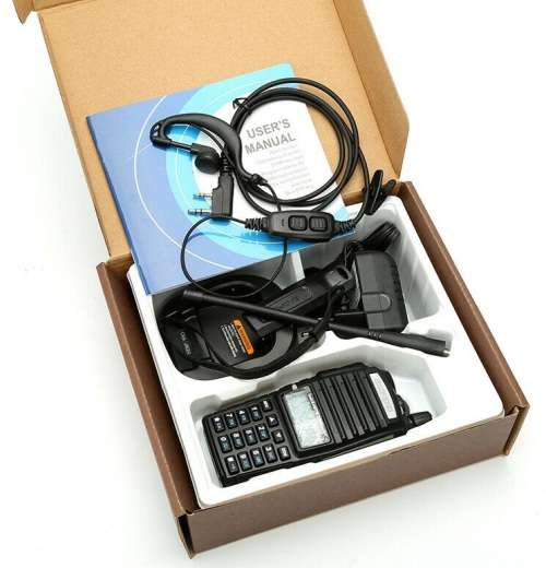 Walkie Talkie VHF UHF Dual Band 2Way Radio Transceiver (Upgraded Version) Collections allowed.