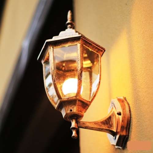 Outdoor Wall, Patio, Balcony, Waterproof Garden Lanterns Lamps. Collections are allowed.