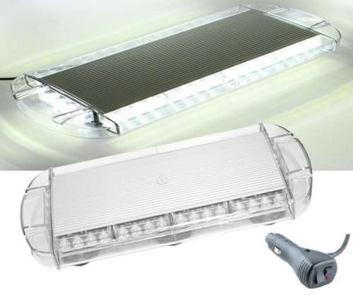 Security Vehicle Roof Top Emergency Warning Flash Strobe Light. Collections are allowed.