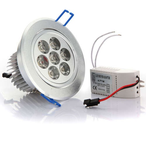 LED Light Bulbs: 7W Ceiling Spotlight / Downlight with a Tilt Function. Collections are allowed.