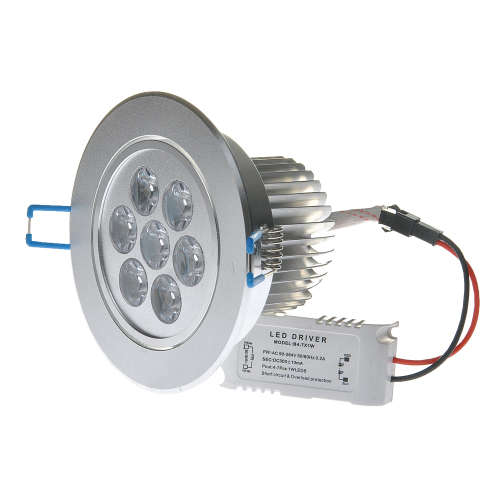 LED Light Bulbs: 7W Ceiling Spotlight / Downlight with a Tilt Function. Collections are allowed.