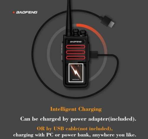 BAOFENG BF-Q8 10Watts Upgrade Walkie Talkie UHF Band Two Way Radio Transceiver. Collections allowed