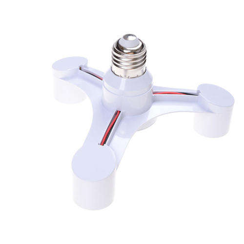 Light Bulb Socket Splitter, Adapter, Converter, E27 to 3x E27 Lamp Holder. Collections are allowed.