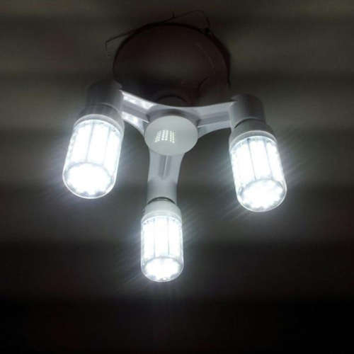 Light Bulb Socket Splitter, Adapter, Converter, E27 to 3x E27 Lamp Holder. Collections are allowed.