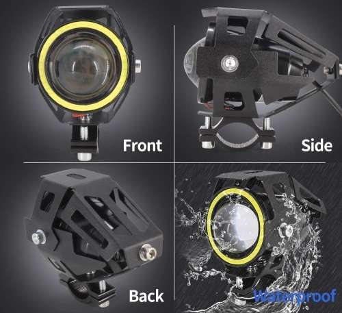 LED Angel Eye Spotlights, Devil Eye Universal Auxiliary Halo Ring Spotlights. Collections allowed.