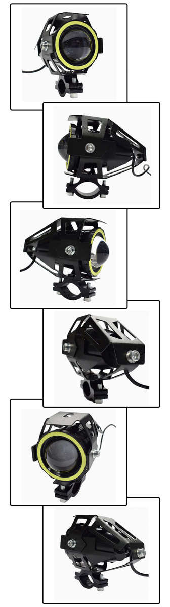 LED Angel Eye Spotlights, Devil Eye Universal Auxiliary Halo Ring Spotlights. Collections allowed.