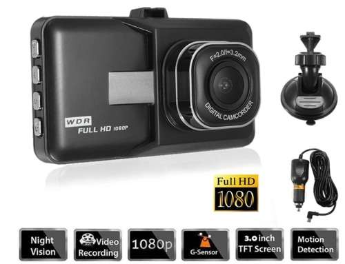 Vehicle Dash Cam Blackbox DVR with WDR Full HD 1080 plus Exciting Features. Collections are allowed.