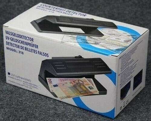 Counterfeit Fake Money Detector / UV Light Currency, Watermarks Detector. Collections Are Allowed.