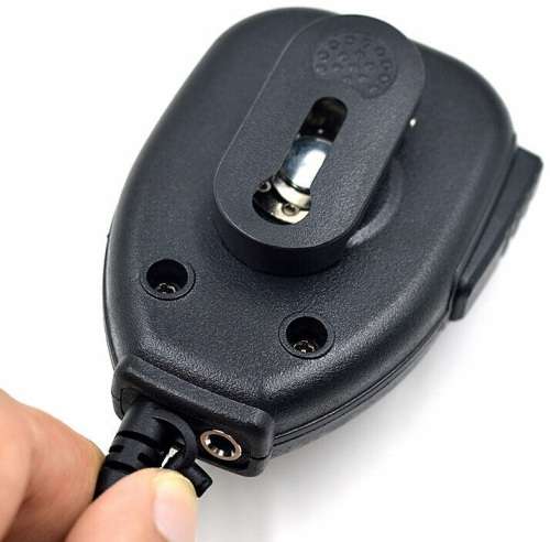 Hand Held Clip-On Shoulder Speaker Mic Microphone PTT for Walkie Talkies. Collections allowed.