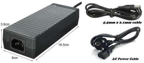 Power Supply Transformer AC/DC Adapter Waterproof 120W 12V 10A PSU / Charger. Collections Allowed.