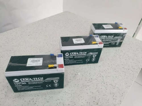 12V 7Ah Maintenance Free Rechargeable Battery for Light Duty Applications. Collections Are Allowed.