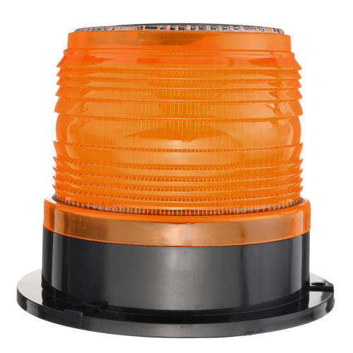 Solar LED Magnetic Beacon Strobe / Flash Light in Amber/Yellow/Orange. Collections are allowed.