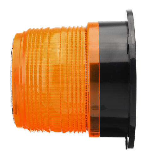 Solar LED Magnetic Beacon Strobe / Flash Light in Amber/Yellow/Orange. Collections are allowed.