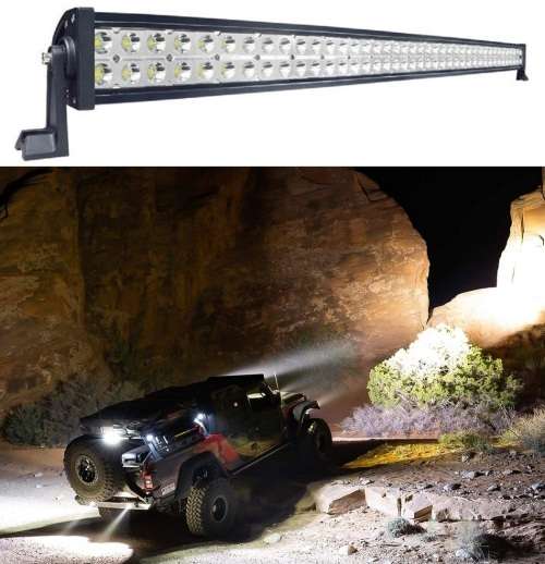 LED Light Bar: 300W 10~32V Hi-Power LED Auto Work, Spot, Search Light Bar. Collections are allowed.