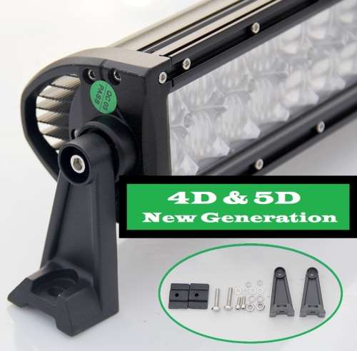 LED Light Bar: 240W 4D + 5D NEW GENERATION LED Auto Work Spot Search Light Bar. Collections Allowed.