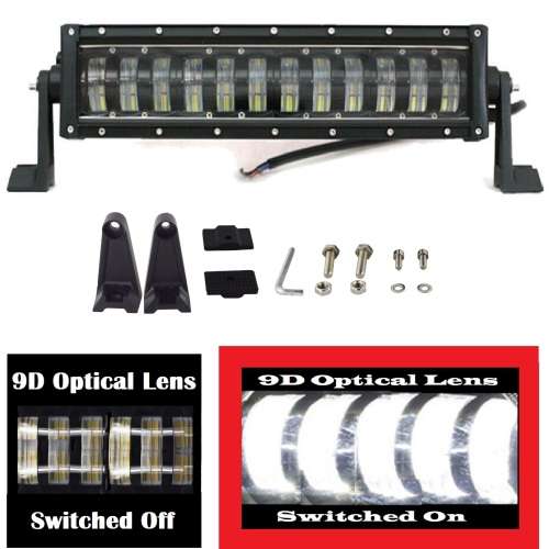 9D Optical Lenses LED Light Bar Hi Low Dual Beam New Generation Technology. Collections allowed
