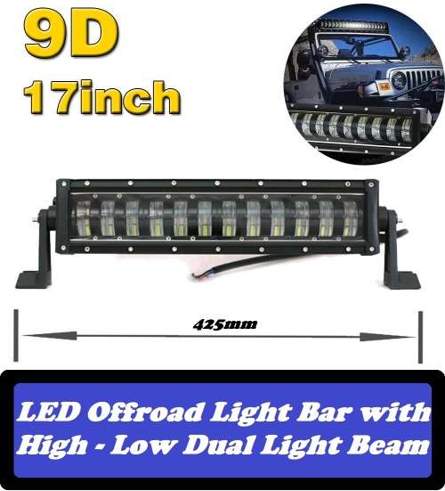 9D Optical Lenses LED Light Bar Hi Low Dual Beam New Generation Technology. Collections allowed