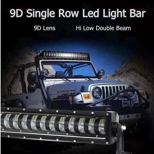 9D Optical Lenses LED Light Bar Hi Low Dual Beam New Generation Technology. Collections allowed