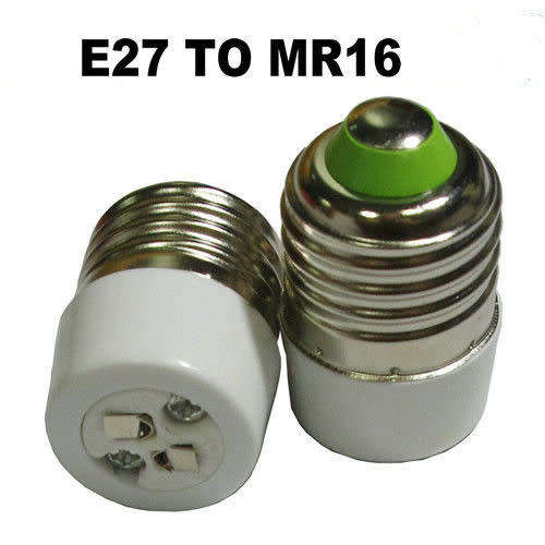 Light Bulb Socket Converters / Adapters: E27 To MR16. Collections are allowed.