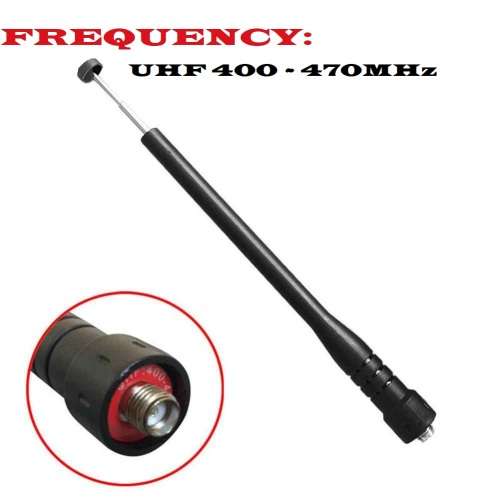 UHF Band Telescopic Antenna for Baofeng Walkie Talkie Ham Radios, Transceivers. Collections allowed