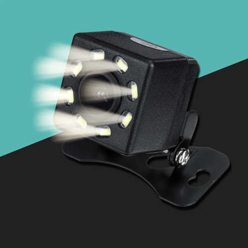 Mini Waterproof Parking Assistance 8LED Reversing Backup Camera Q-DC1. Collections are allowed.