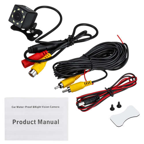 Mini Waterproof Parking Assistance 8LED Reversing Backup Camera Q-DC1. Collections are allowed.
