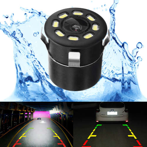 Mini Waterproof Parking Assistance 8LED Reversing Backup Camera Q-DC4. Collections are allowed.