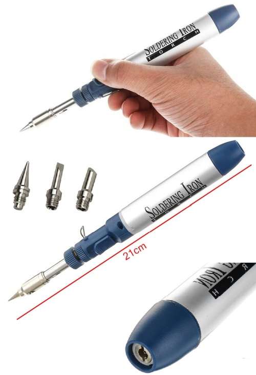Portable Gas Soldering Iron Pen, Welding Torch and Hair Dryer 3in1 Kit. Collections are allowed.