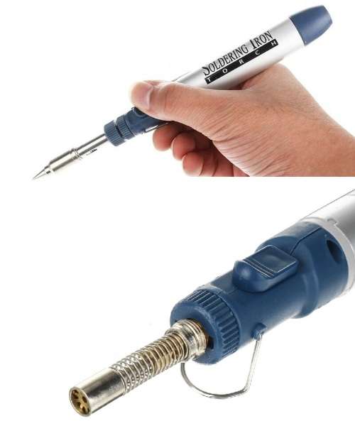 Portable Gas Soldering Iron Pen, Welding Torch and Hair Dryer 3in1 Kit. Collections are allowed.