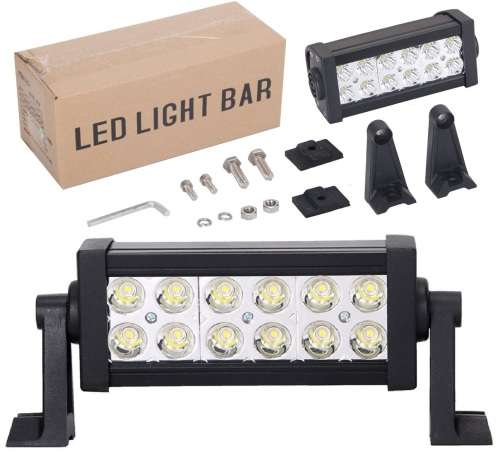 36W LED 3D Lens Light Bar with Spot Beam 10V~32V DC Special Offer. Collections Are Allowed.
