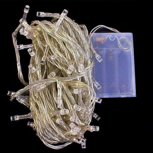 LED Decorative Fairy String Lights Waterproof Battery Operated Warm White. Collections allowed.