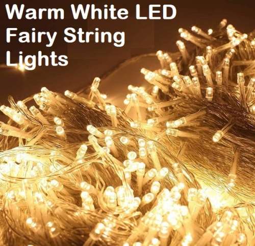 LED Decorative Fairy String Lights Waterproof Battery Operated Warm White. Collections allowed.