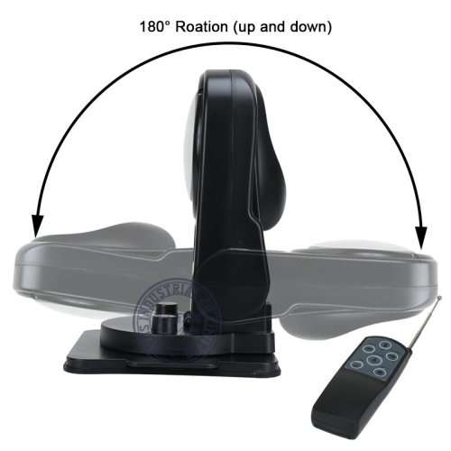 Remote Controlled LED Search Strobe Light 55W 4D Lens Light Bar 12V/24VDC. Collections allowed