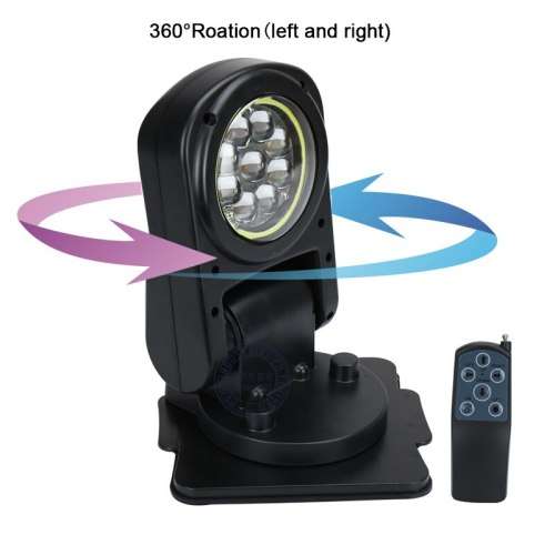 Remote Controlled LED Search Strobe Light 55W 4D Lens Light Bar 12V/24VDC. Collections allowed