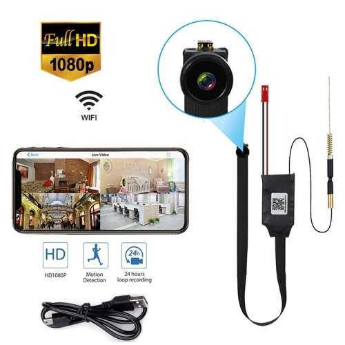 Mini WiFi Spy Camera HD Video Recorder. Wearable, Motion Sensor Plus Much More. Collections Allowed.