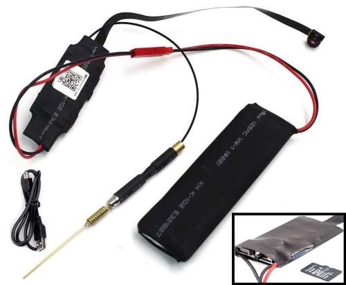 Mini WiFi Spy Camera HD Video Recorder. Wearable, Motion Sensor Plus Much More. Collections Allowed.
