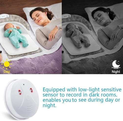 New Wireless Spy Smoke Detector HD Camera with WiFi and Motion Detection. Collections allowed