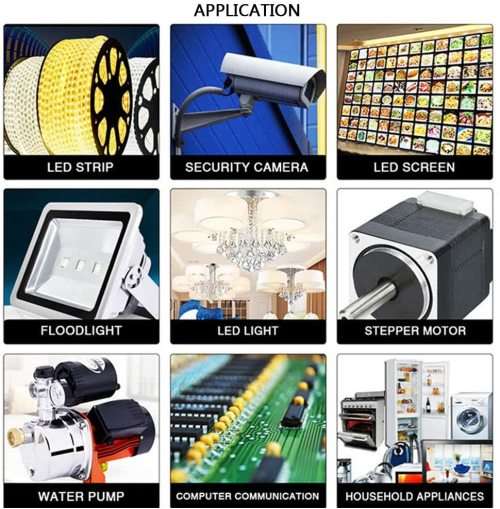 Power Supply Box with 18 Port Channels, Fuses, 35A and AC 110-220V to DC 12V. Collections allowed