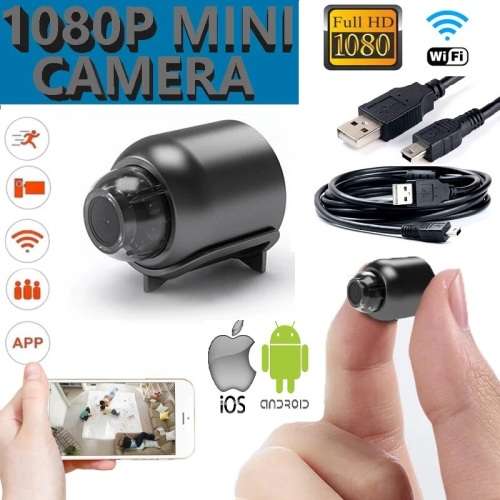 Mini WiFi Spy HD Camera. Portable with Night Vision, Motion Sensor and more Collections allowed