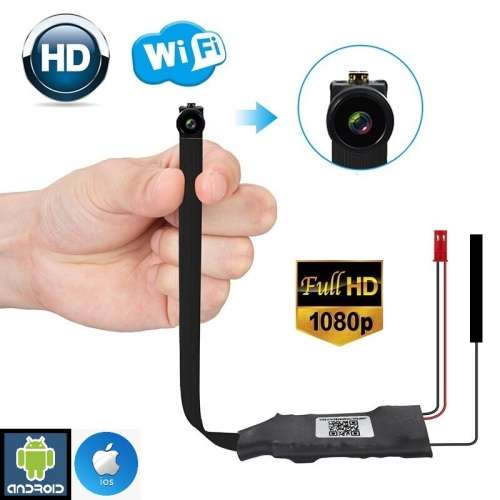 Wearable Mini WiFi Spy Camera HD Video Recorder, Motion Sensor Plus Much More. Collections Allowed.