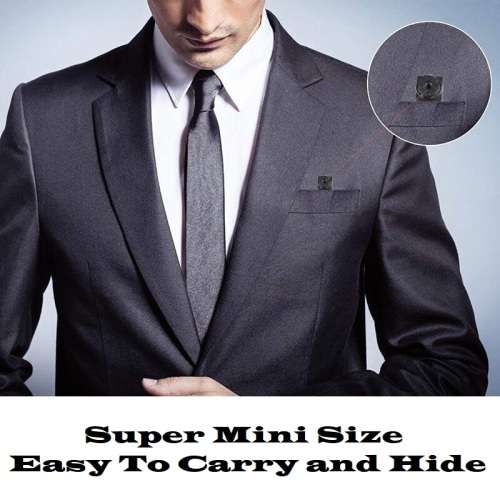 Wearable Mini WiFi Spy Camera HD Video Recorder, Motion Sensor Plus Much More. Collections Allowed.