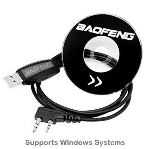 Two-Way Walkie Talkie Radios, 2-Way Transceivers USB Programming Cable plus CD. Collections Allowed.