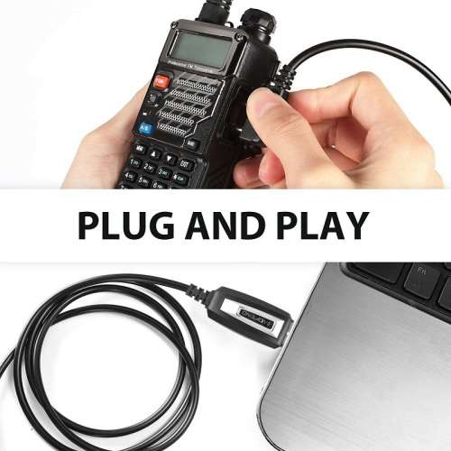 Two-Way Walkie Talkie Radios, 2-Way Transceivers USB Programming Cable plus CD. Collections Allowed.