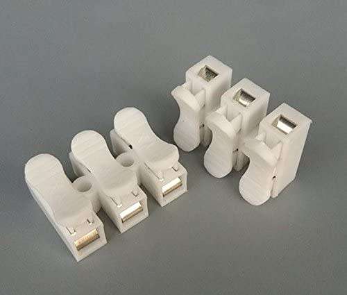 Triple-Wire Spring Push Down Connectors. Collections are allowed.